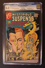 MYSTERIOUS SUSPENSE #1 1st VIC SAGE the QUESTION 1968 Charlton DCU DITKO CGC 8.5 picture
