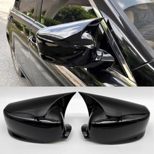 Gloss Black Car Rear View Mirror Cover Trim For Honda Accord Sedan / Coupe 08-17 picture