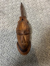 West African Baoulé (Akan) style Carved Mask  from Côte d'Ivoire (Ivory Coast) picture