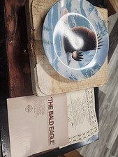 1988 THE BALD EAGLE by Daniel Smith The Majestic Birds Knowles Collector Plate picture