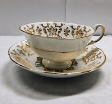 Tea Cup & Saucer PARAGON Canada Canadian Coat of Arms Emblems Bone China picture