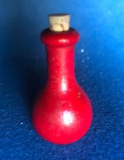 Vintage Magic Trick Wooden Imp Bottle With Stopper Near Mint 1950's picture