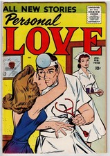 PERSONAL LOVE #3 (1958) NICE CONDITION GGA EARLY SILVER AGE picture