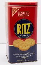 Vintage 1987 Nabisco Ritz Crackers Limited Edition Tin Canister 9