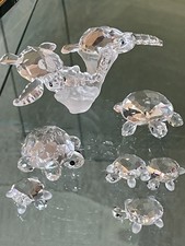swarovski turtles,aquatic world#826480,2 tortoises 1 1/8