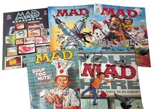 MAD Magazine Lot Of 5 2020s Issues #12 #18 #21 #29 #35 LN Unfolded Bags/Boards picture