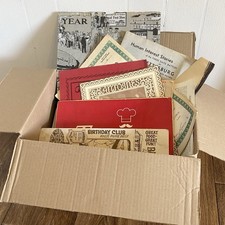 HUGE 16+lb Lot of 19th-20thc VIntage & Antique Ephemera Books Albums Photographs picture