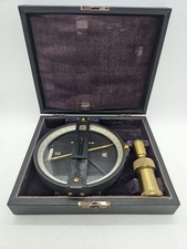 Vintage K&E Keuffel & Esser Co. NY  Brass Surveyor's Compass with Fitted Case picture
