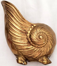 MCM 1960s BRASS NAUTILUS SHELL 7