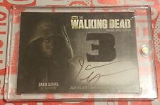 DANAI GURIRA  2013 Cryptozoic Walking Dead Season 3  AUTOGRAPH WARDROBE Michonne picture