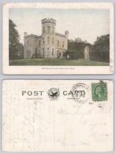 1914 Winnikenni Castle Haverhill MA Postcard Frank W. Swallow Postmarked picture