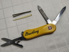 Wenger Evo 81 Breitling Swiss Army Knife 65mm Yellow Promotional Retired picture