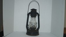 VINTAGE DIETZ NO. 2 BLIZZARD NY USA LANTERN with Clear Glass Globe picture