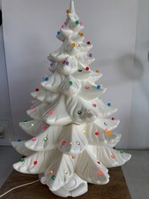 White Ceramic Christmas Tree 22