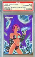 POP 1 PSA 10 Freefall 1998 Wildstorm DC Comic Sultry Summer Swimsuit Moon Bounce picture