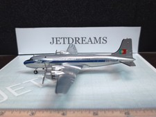 1/200 TAP AIR PORTUGAL DOUGLAS DC-4 (C-54A) 40'S BARE METAL COLORS CS-TSD HERPA picture