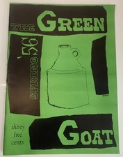 Vintage 1956 The Ohio Green Goat Humor Magazine - Ohio University Campus picture