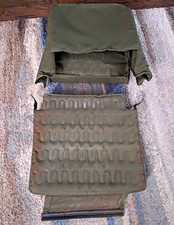 Hmmwv Hummer Humvee Driver Seat Cushions, 12342047 & 12342061, Used But In VGC picture