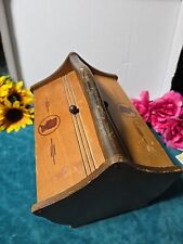 Vintage Antique Colonial Double Door Sewing Box picture