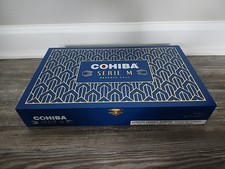 Cohiba Serie M Reserva Azul 2025 Toro Empty Wood Cigar Box 12.75