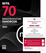 NEC 70 2023 HANDBOOK | NFPA 70 2023 National Electrical Code 2023 Handbook nTabs picture