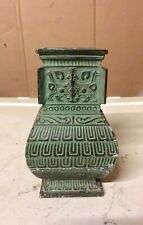 Vintage Chinese Bronze Vase Zhang Dynasty picture