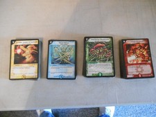 2004 -133 Duel Master Cards Red40 Green46 Blue17 Yellow30 Trading Cards picture