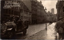 1919 Mint Postcard RPPC Germany Communist Revolution Berlin Clean up the Streets picture
