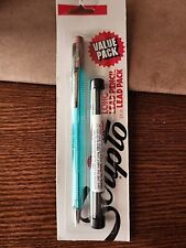Vintage Scripto Mechanical Pencil and Long Lead Pack E430 and B319 TEAL picture