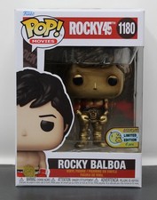 ROCKY BALBOA (GOLD) 6 PCS - SMEYE WORLD LIMITED EDITION - ROCKY 45 - FUNKO POP picture