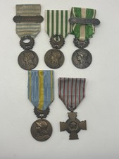 WWI French Colonial Medal Grouping - Morocco Maroc & Syria Levant Campaign Pair picture