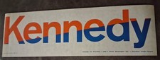 1968 Robert Kennedy Campaign Bumper Sticker picture