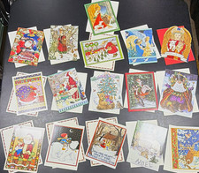 Sunrise Vintage Christmas Cards Lot 16 Unused Assorted Envelopes NOS Holiday Set picture