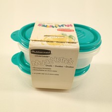VTG 1994 Rubbermaid Servin'Saver Munchettes Plastic Storage Containers New picture