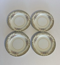 Rose China Floral Plates Occupied Japan Bread & Butter Dessert 6.25” Set Of Four picture