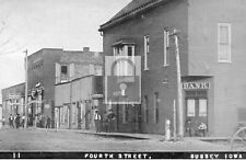 Fourth Street View Bussey Iowa IA Reprint Postcard picture
