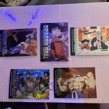 1996 JPP Amada Dragon Ball Chromium Card Lot of -6- Chase Card H Plus RARE picture
