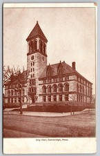 Cambridge Massachusetts City Hall Postcard PC262 picture