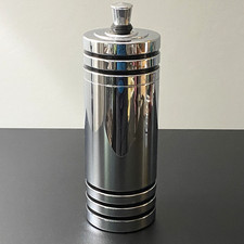 Chase USA Art Deco Gaiety Chrome Martini Cocktail Shaker Mid Century Barware picture