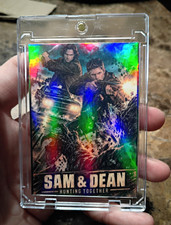 Supernatural Hologram Non-Sport Trading Card Sam & Dean Hunting Together picture