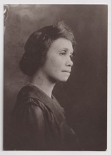 SAD but ELEGANT African American BLACK woman beauty 1920s STUDIO PHOTO picture
