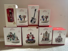 Hallmark Keepsake Ornament - Magic Sound & Motion Series - Lot Of 8 - Battery Op picture