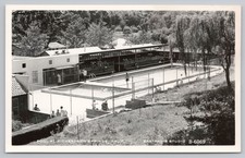 Pool at Richardson Springs, Butte CA Real Photo Postcard Eastman's Studio RPPC picture