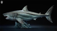 W-Dragon The Meg 1/35 Wild Animal Shark Model GK Statue New In Stock picture
