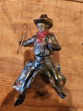 Bronze Cowboy K&O Kronheim Oldenbusch Rare Antique Copper tone No Horse picture