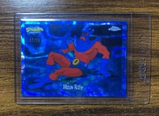 🫧2025 Topps Chrome Spongebob 25th Anniversary Man Ray #8 bubble refractor /99🫧 picture