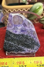 rle CHAROITE SLAB, RUSSIA, GREAT QUALITY 51.9 grams PURPLE 2” X 2” X .25” picture