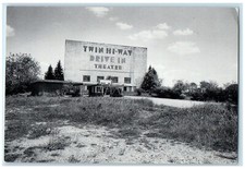 c1940 Twin Theater Moon Run Exterior Building Pittsburgh Pennsylvania Postcard picture