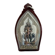 Tao Wessuwan Kubera Jambhala Wealth God Protector Spiritual Amulet Pendant #3 picture