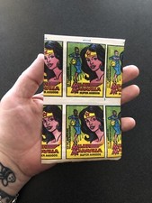 Super Amigos sticker packs Mujer Maravilla like trading cards Super Friends READ picture